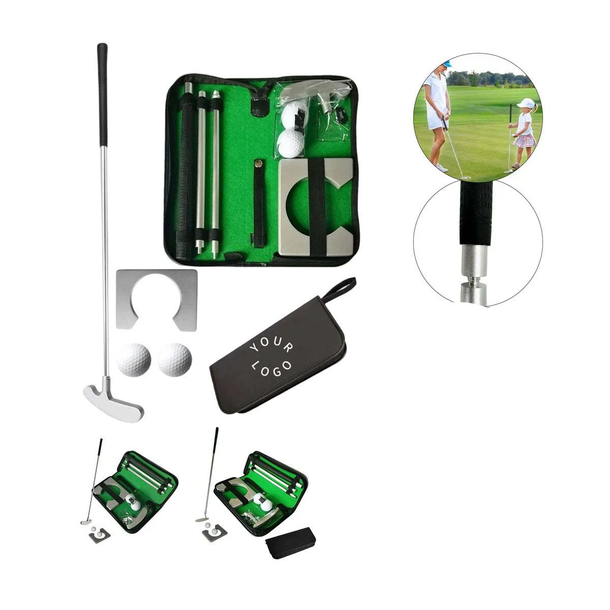 Golf Putter Set with Detachable Shaft Design 1