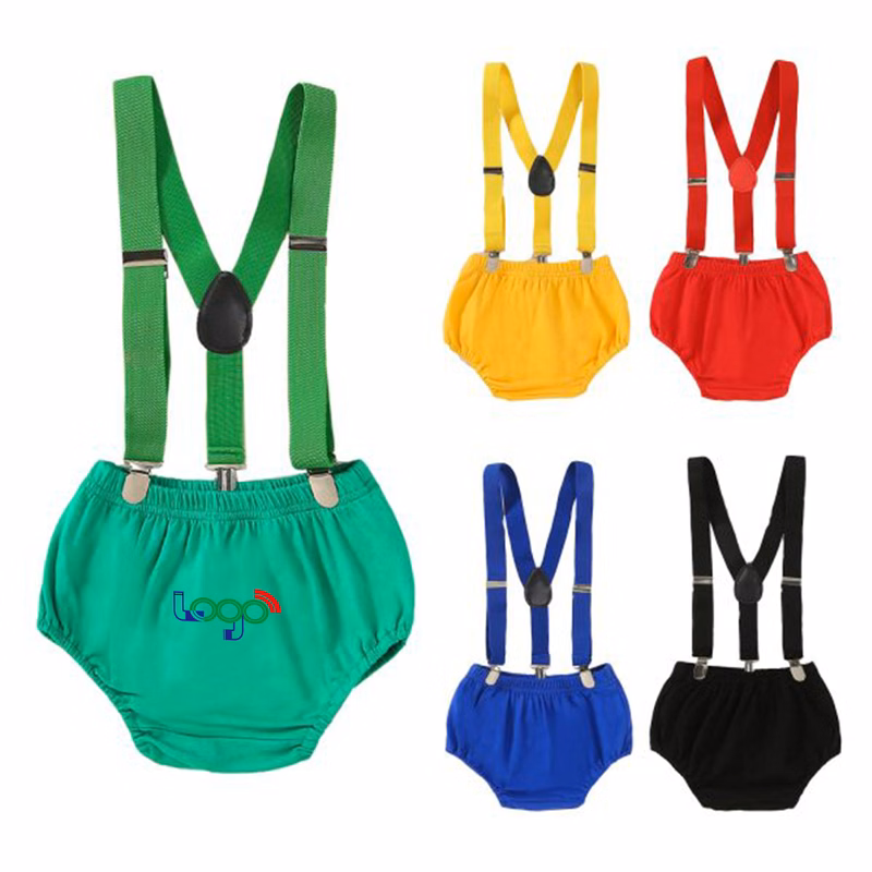 Adorable Baby Birthday Kit - Suspenders Design