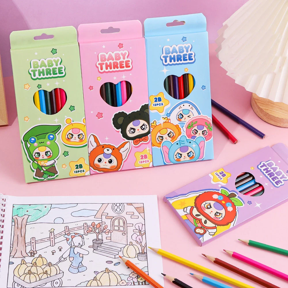 Wooden Pencil Set in Box 1