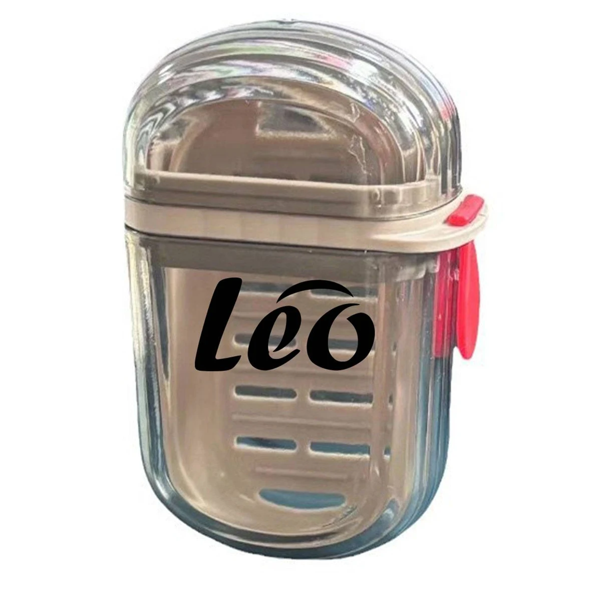 Mini Travel Sealed Drainage Soap Case w/ Lid 1