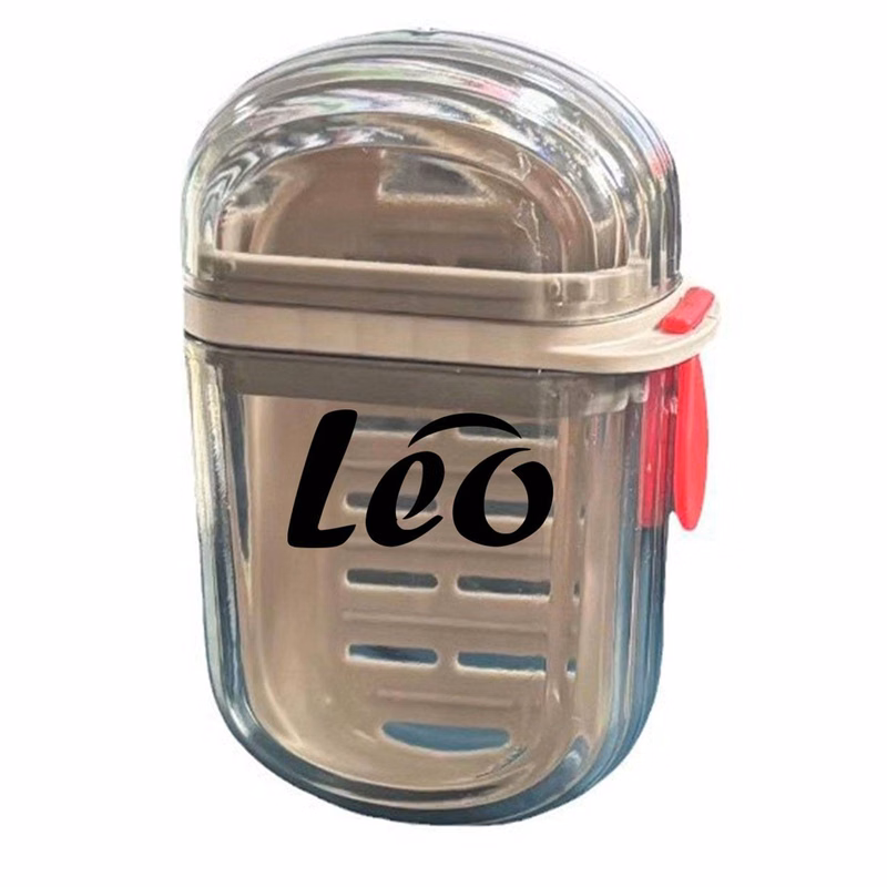 Mini Travel Sealed Drainage Soap Case w/ Lid