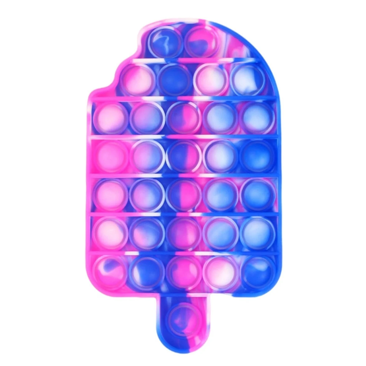 Ice Cream Shape Push Pop Bubble Toy 1
