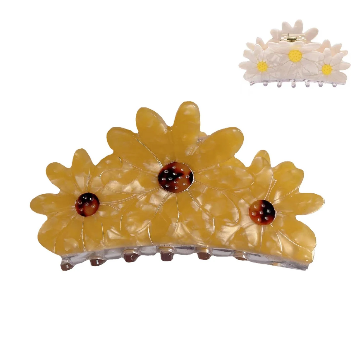 Daisy minimalist hair clip Hairpin 1