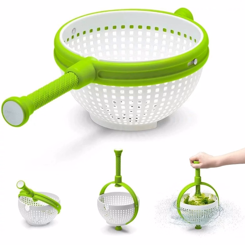 Manual Salad Spinner Colander