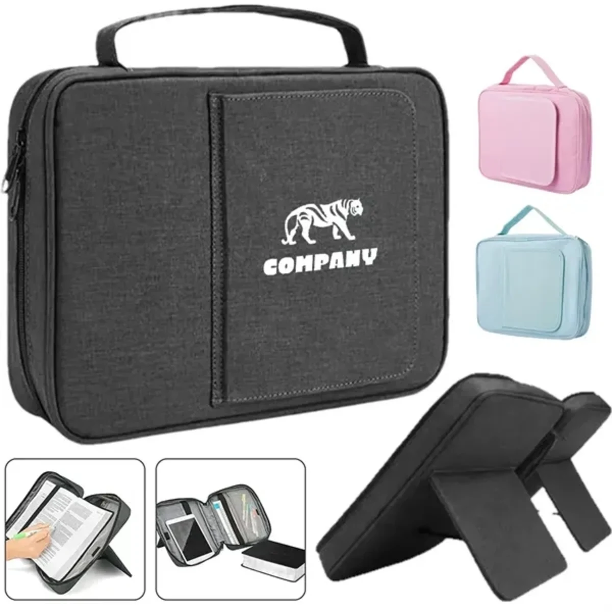 Bible Cover Bag with Book Stand 1