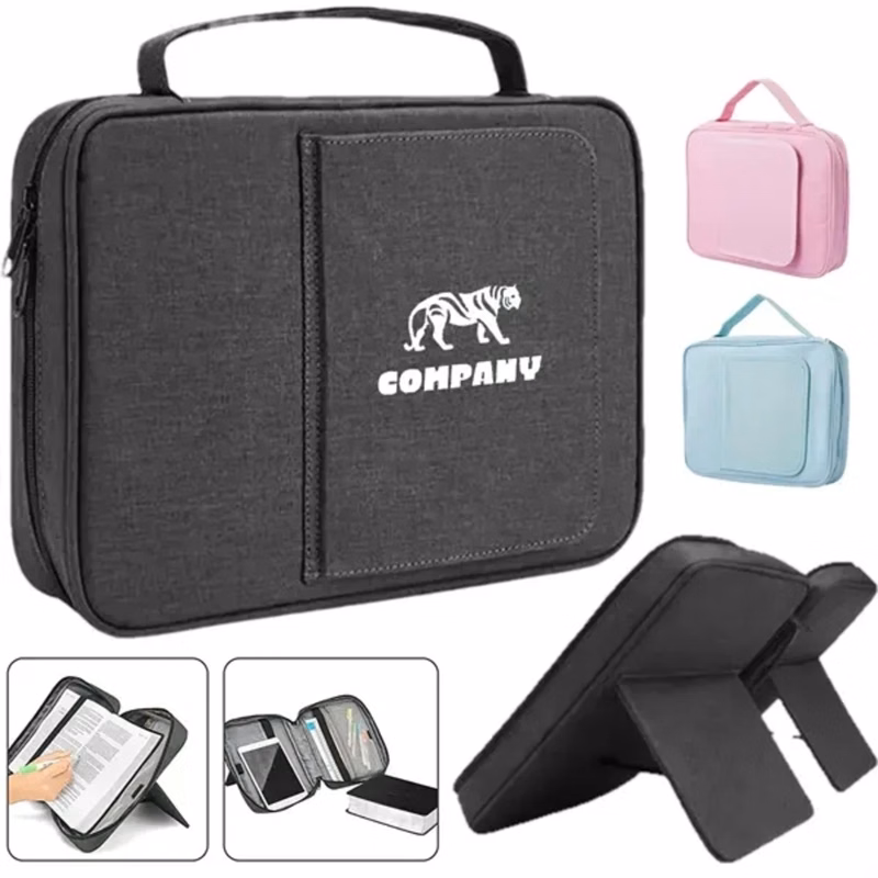 Bible Cover Bag with Book Stand