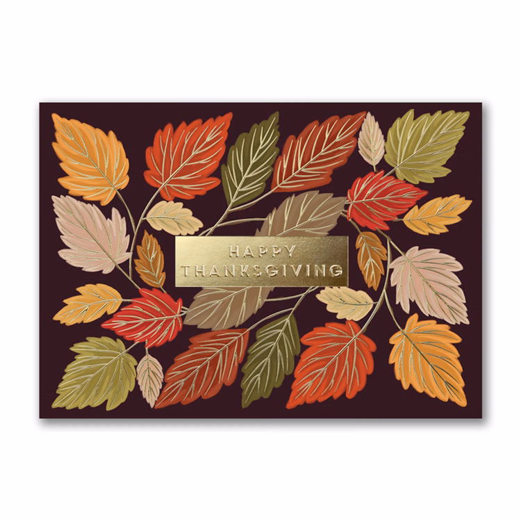 Autumn's Gift Thanksgiving Card
