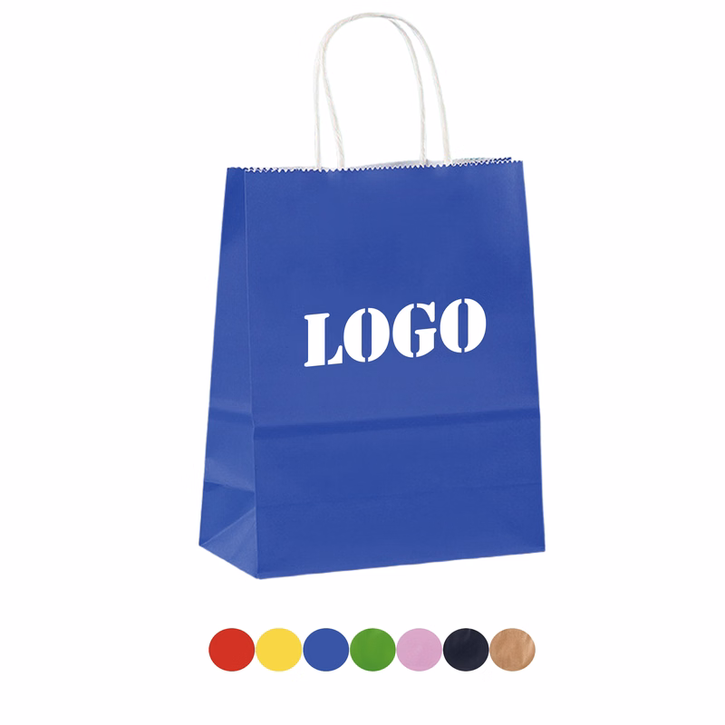 Kraft Paper Shopper Tote Bag