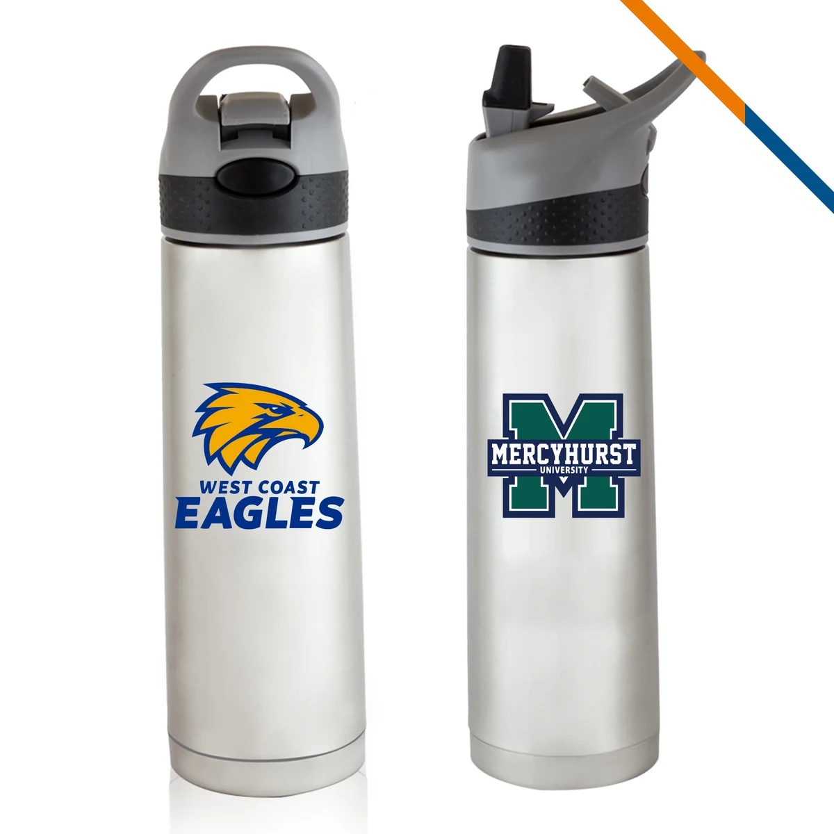 Larice Stainless Steel Water Bottle - 18 OZ. 1