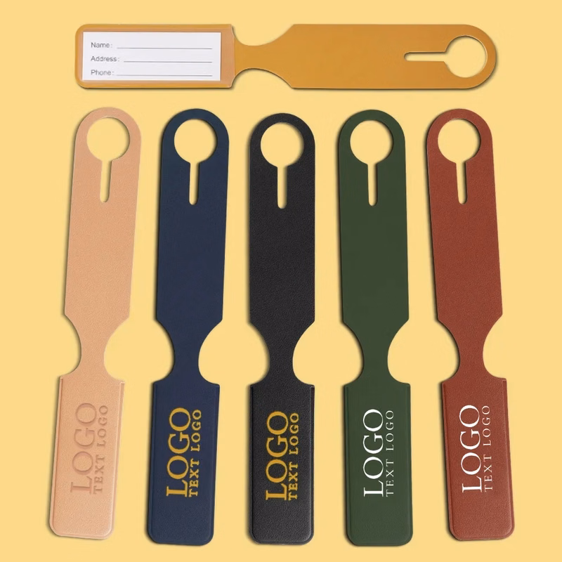 Premium Vegan Leather Luggage Tag