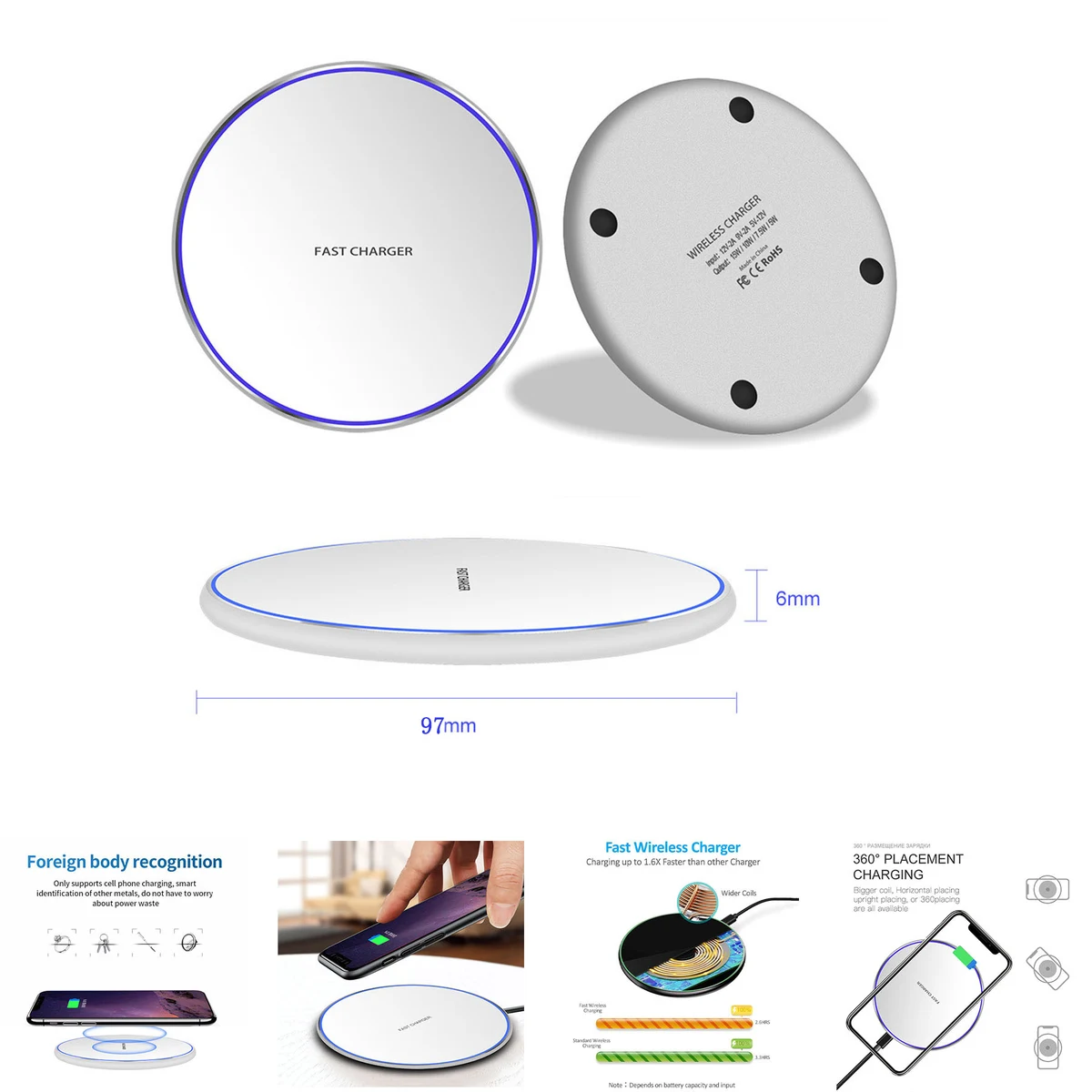 USB Wireless Phone Charger 1