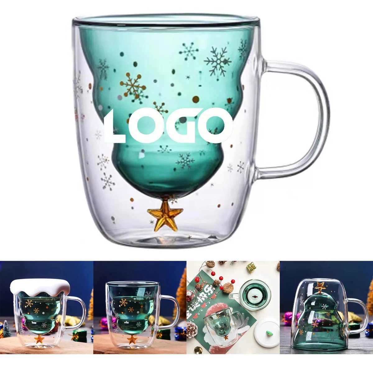 Glass Clear Tea Cup 1