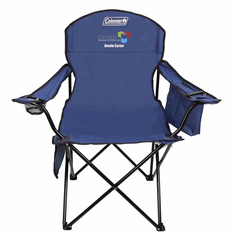 Coleman® Cushioned Cooler Quad Chair