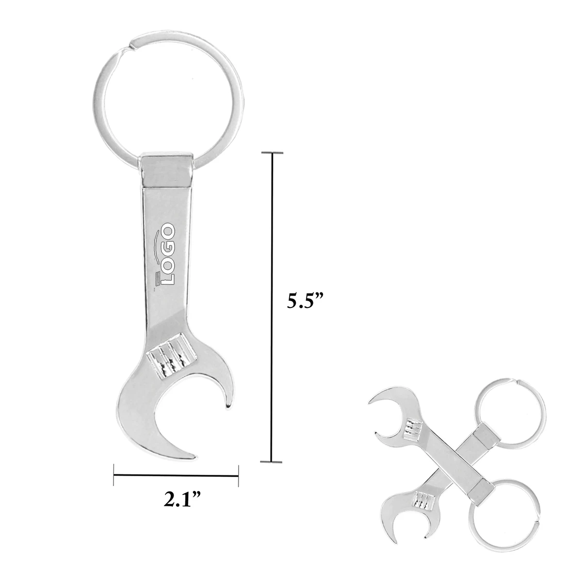 Metal Waist Wrench Beer Bottle Opener 1