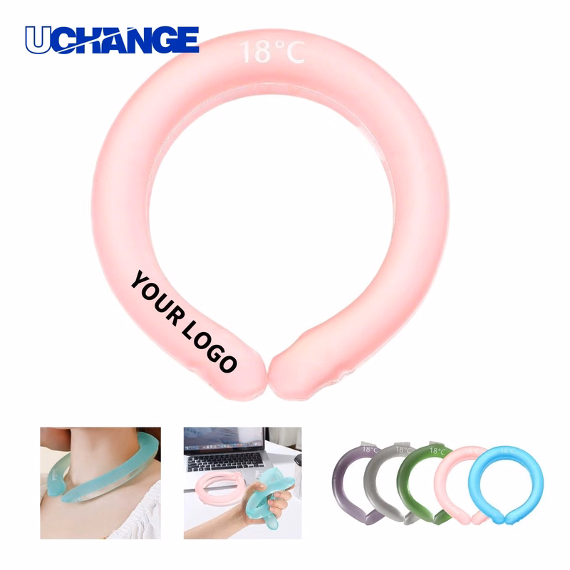 TPU Reusable Ice Ring Neck Cooler