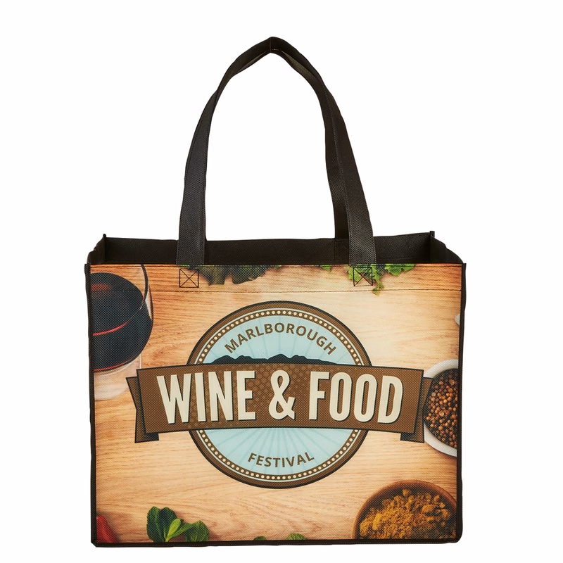 Sublimated Non-Woven Shopping Tote