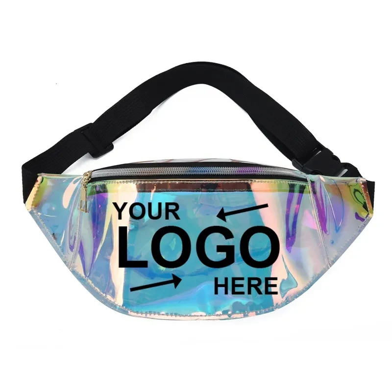 Holographic Clear Waterproof Fanny Pack 1