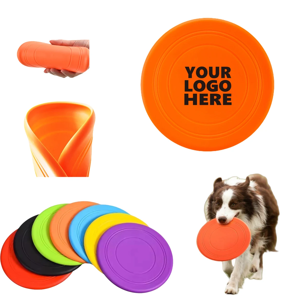 Lightweight Flying Disc Dog Toy MOQ50 1
