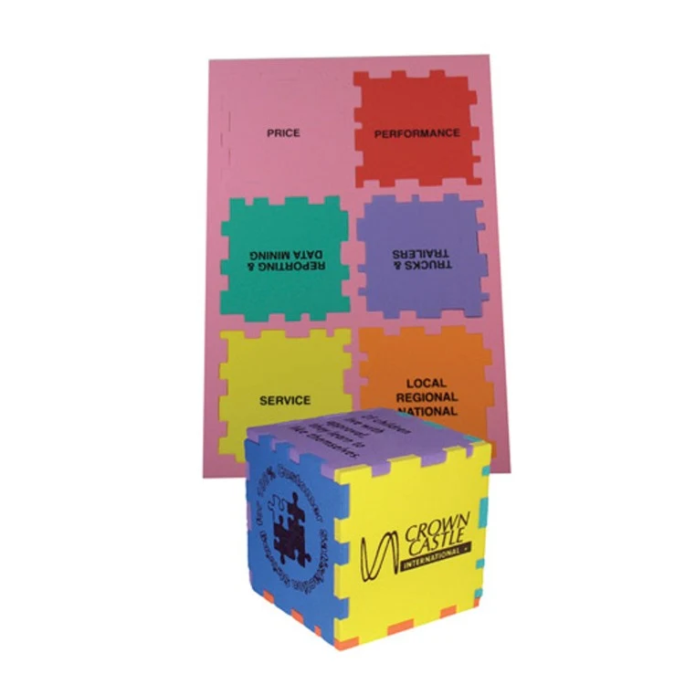 Foam Puzzle Cube 3" Color Mix 1