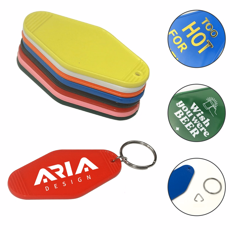 Custom ABS Rhombus Key Tag & Luggage ID