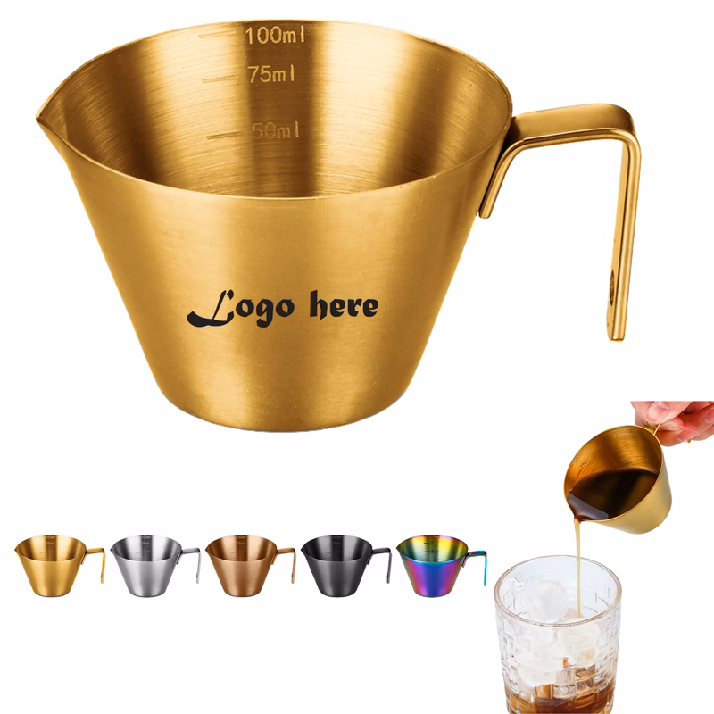 Stainless Steel 100 ml Coffee Measuring Cup with Scale