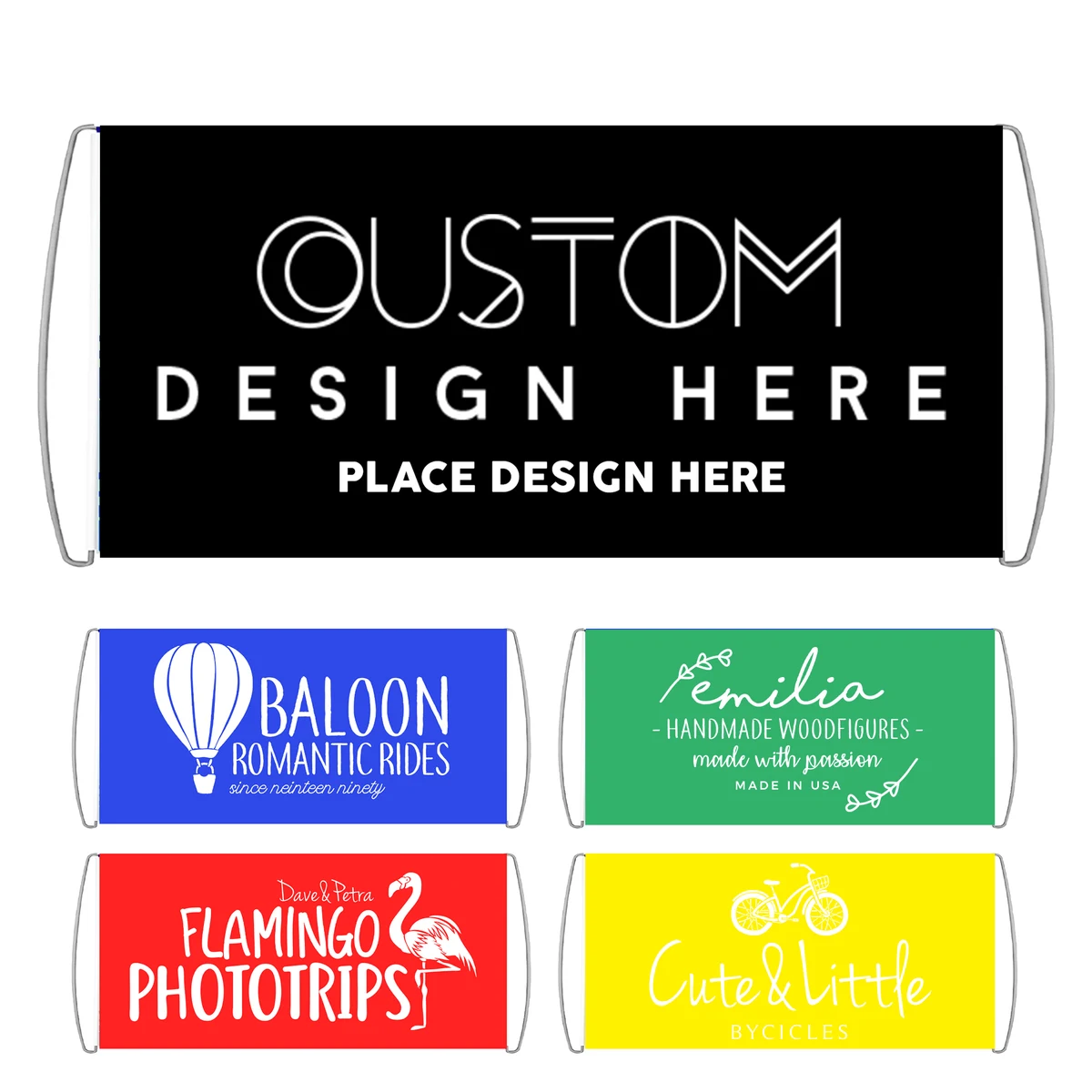 Automatic Pull Out PET Hand Banner 1
