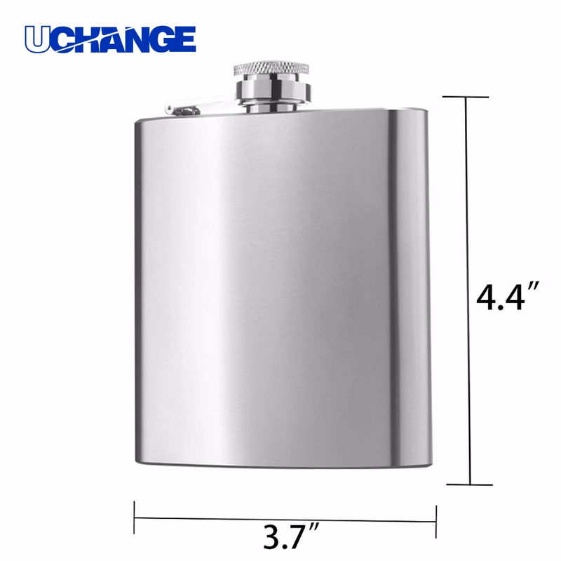Portable Stainless Steel Whiskey Jug Container