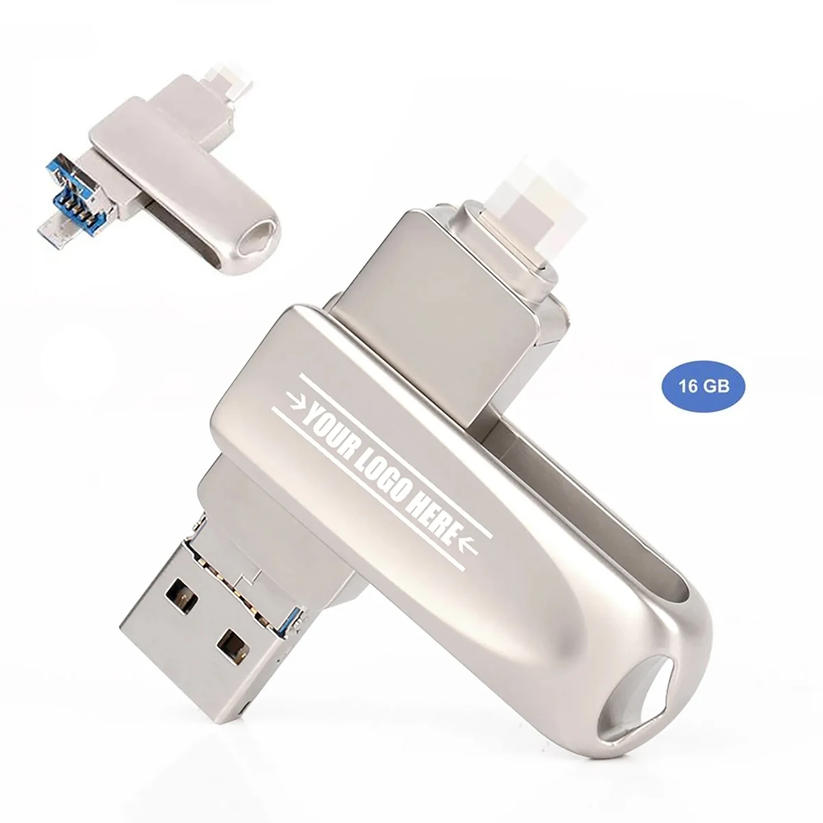 3-in-1 OTG USB3.0 Memory Stick 1