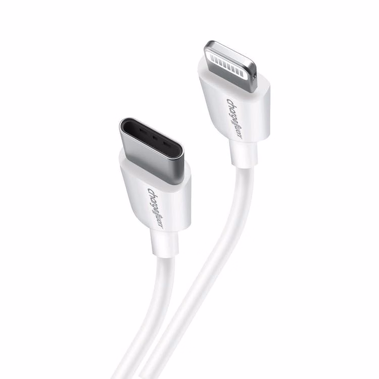 6' Lightning to USB-C Power Delivery Cable - White