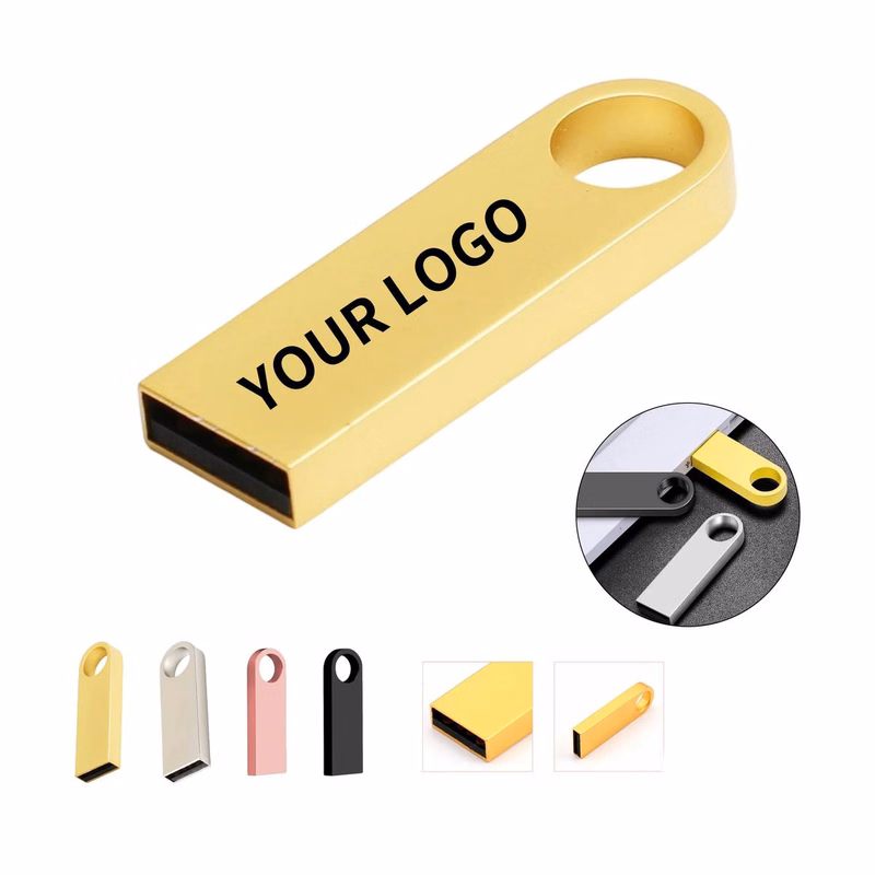 Compact Metal 64GB USB Flash Drive for Daily Work