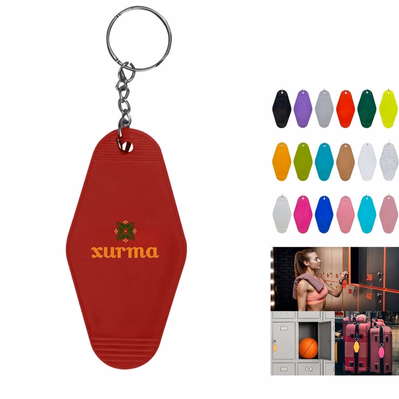 Motel Hotel Keychain
