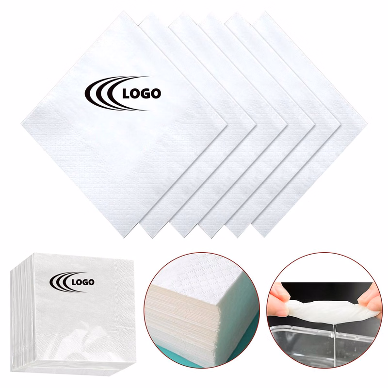 White Lunch Napkins