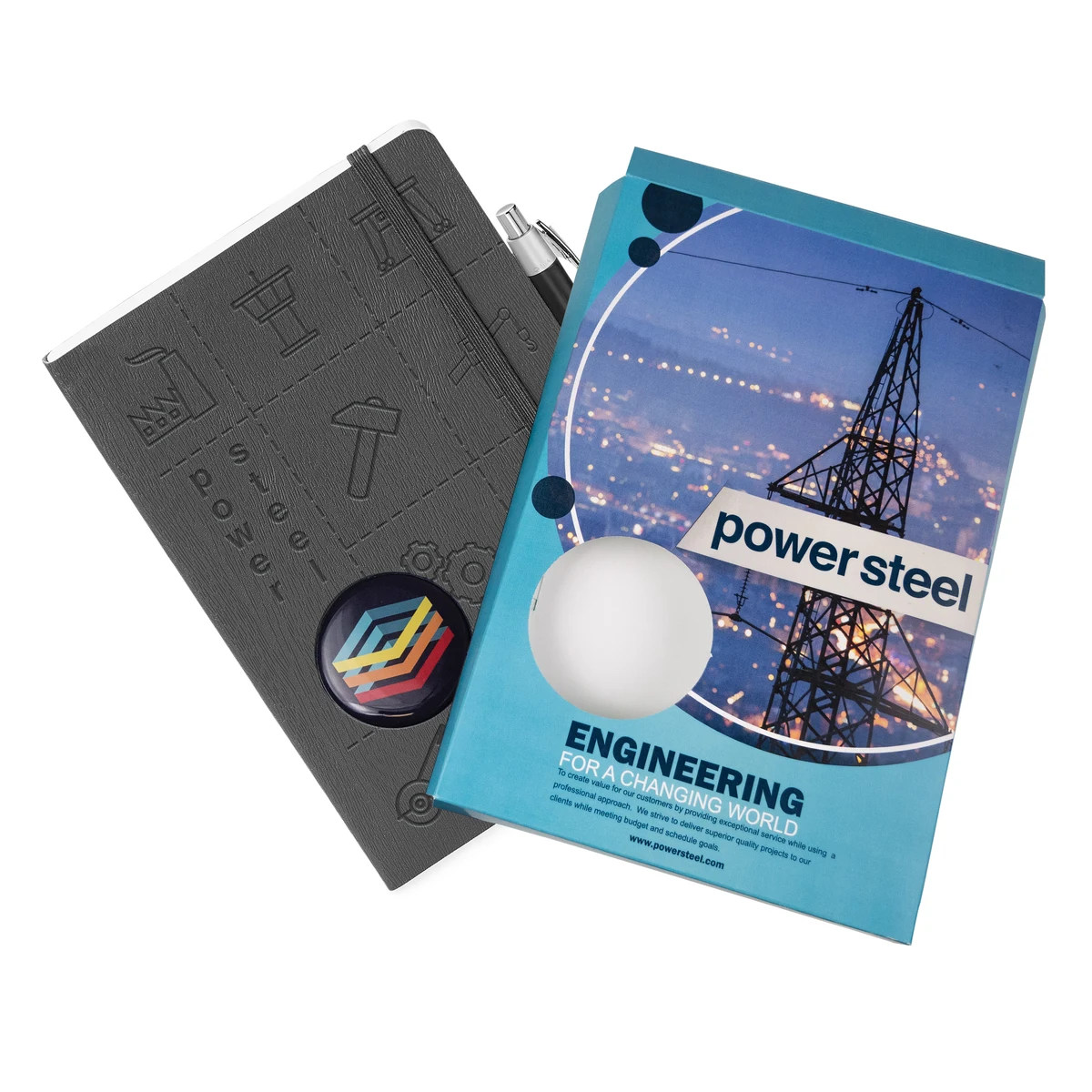 Soft Cover Notebook & Pen Combo Wrap 1