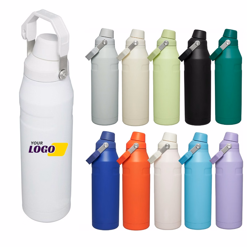 Tilted Spout Insulated Water Bottle