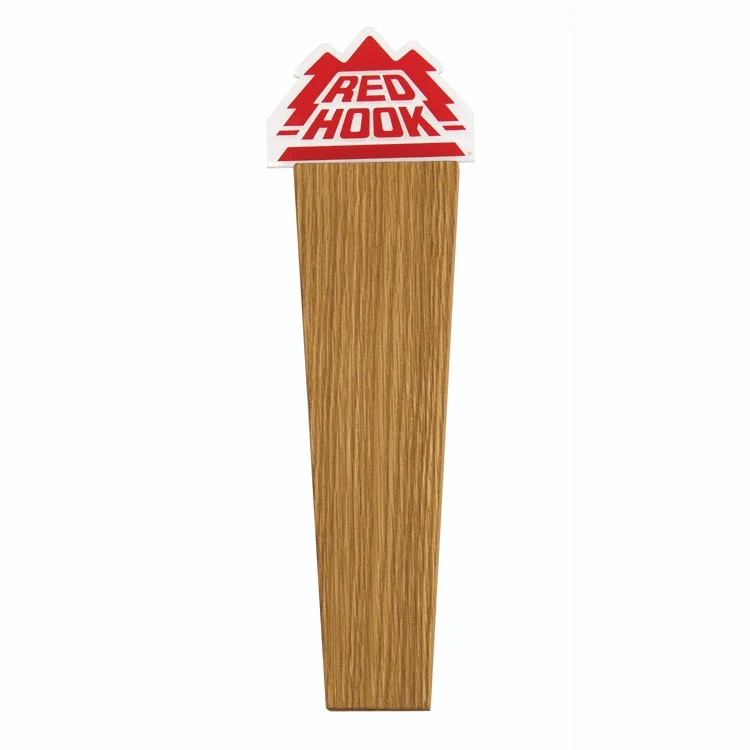 Wood Beer Tap with Header - 11.25 x 3.3 x 0.75 1