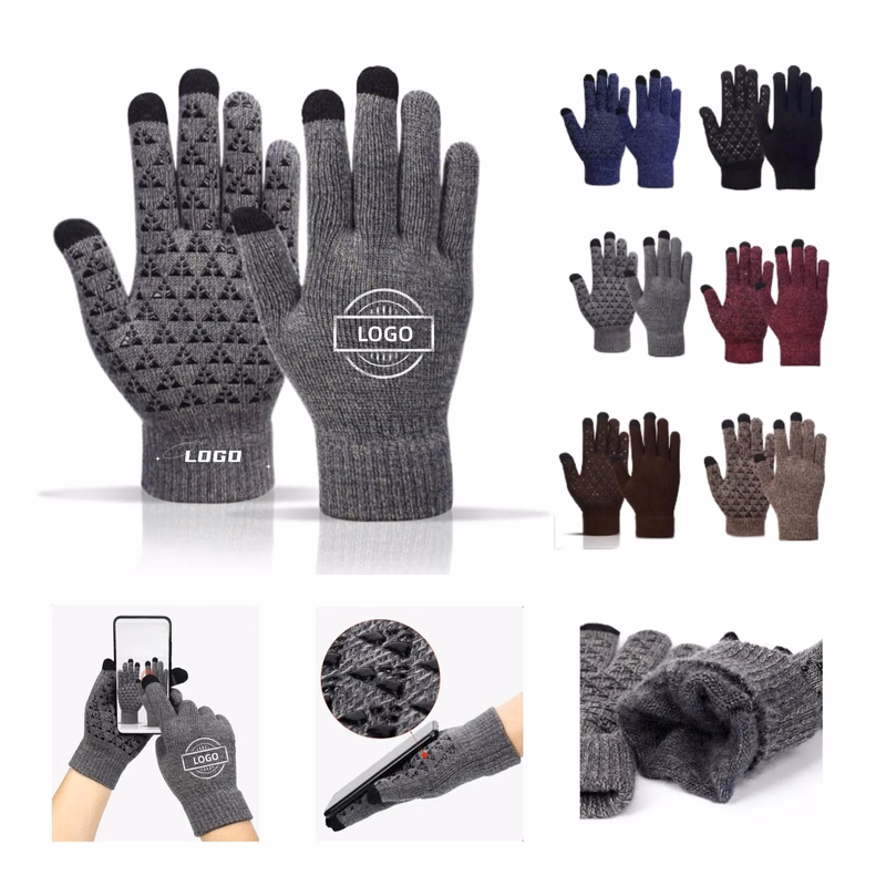 Touch Screen Non-slip Gloves Winter Warm