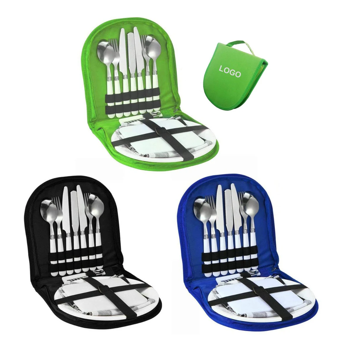 Portable Picnic Cutlery Set (direct import) 1