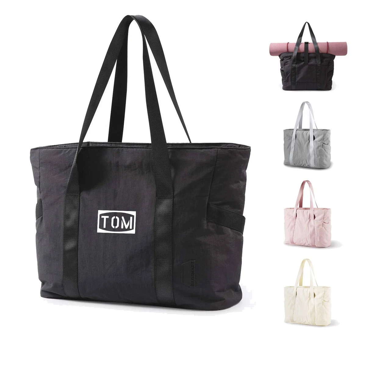 Portable High-Capacity Waterproof Computer Yoga Mat Tote Bag 1