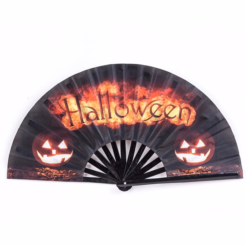 Custom Printed Large Kung Fu Fans