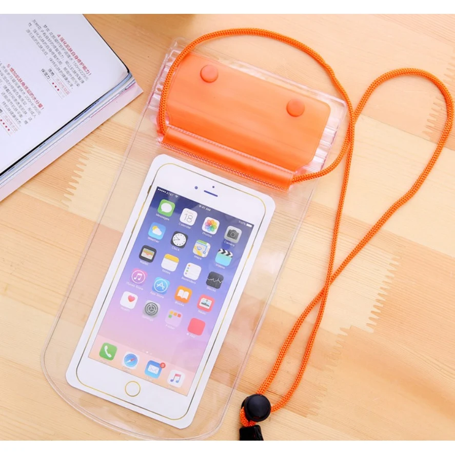 PVC Mobile Phone Transparent Waterproof Touch Screen Bag 1