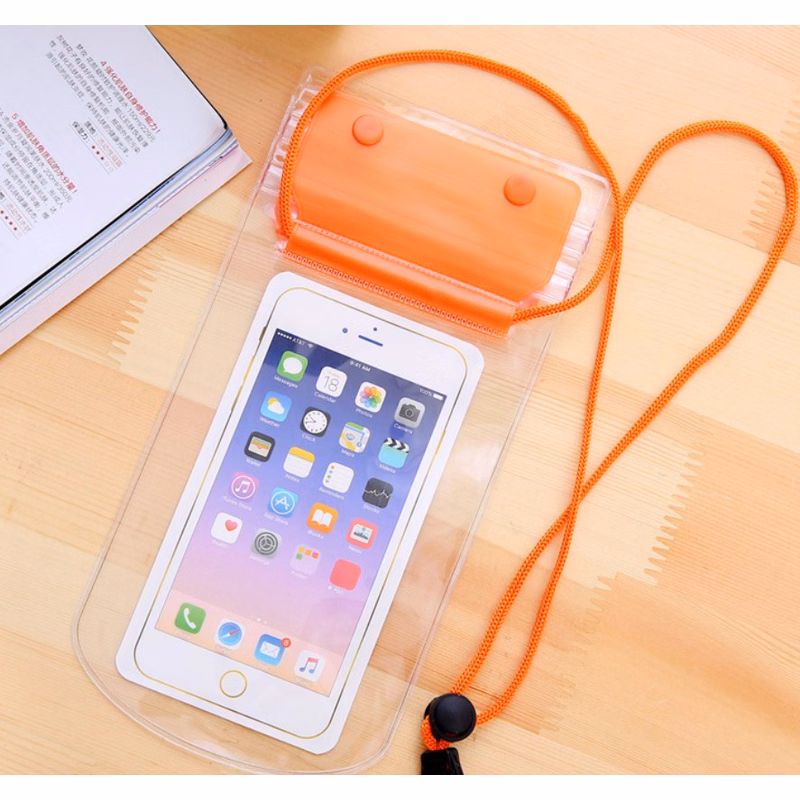 PVC Mobile Phone Transparent Waterproof Touch Screen Bag