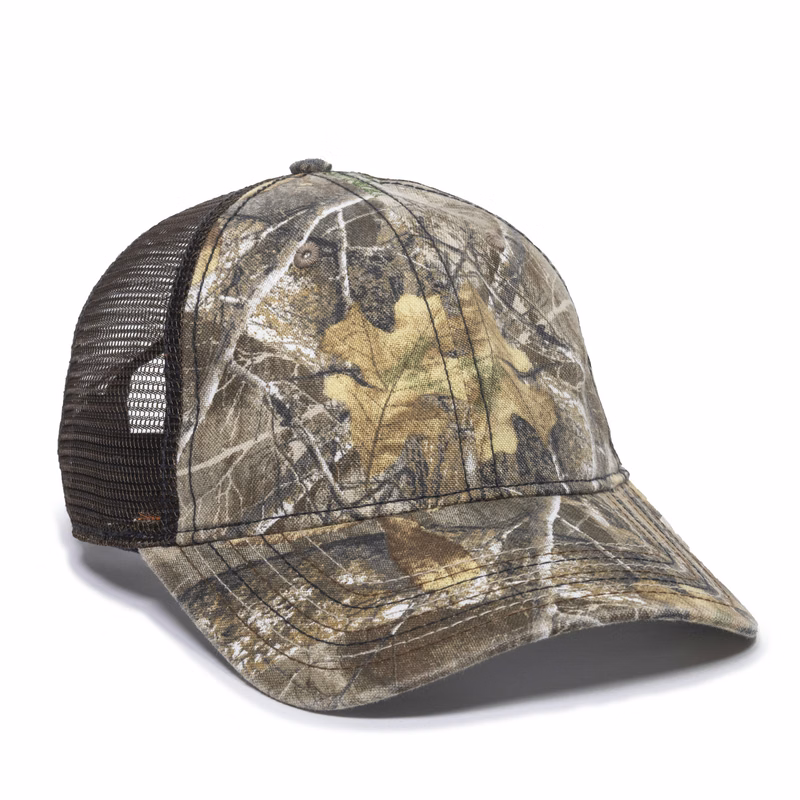 Mesh Back w/Camo Flag Undervisor