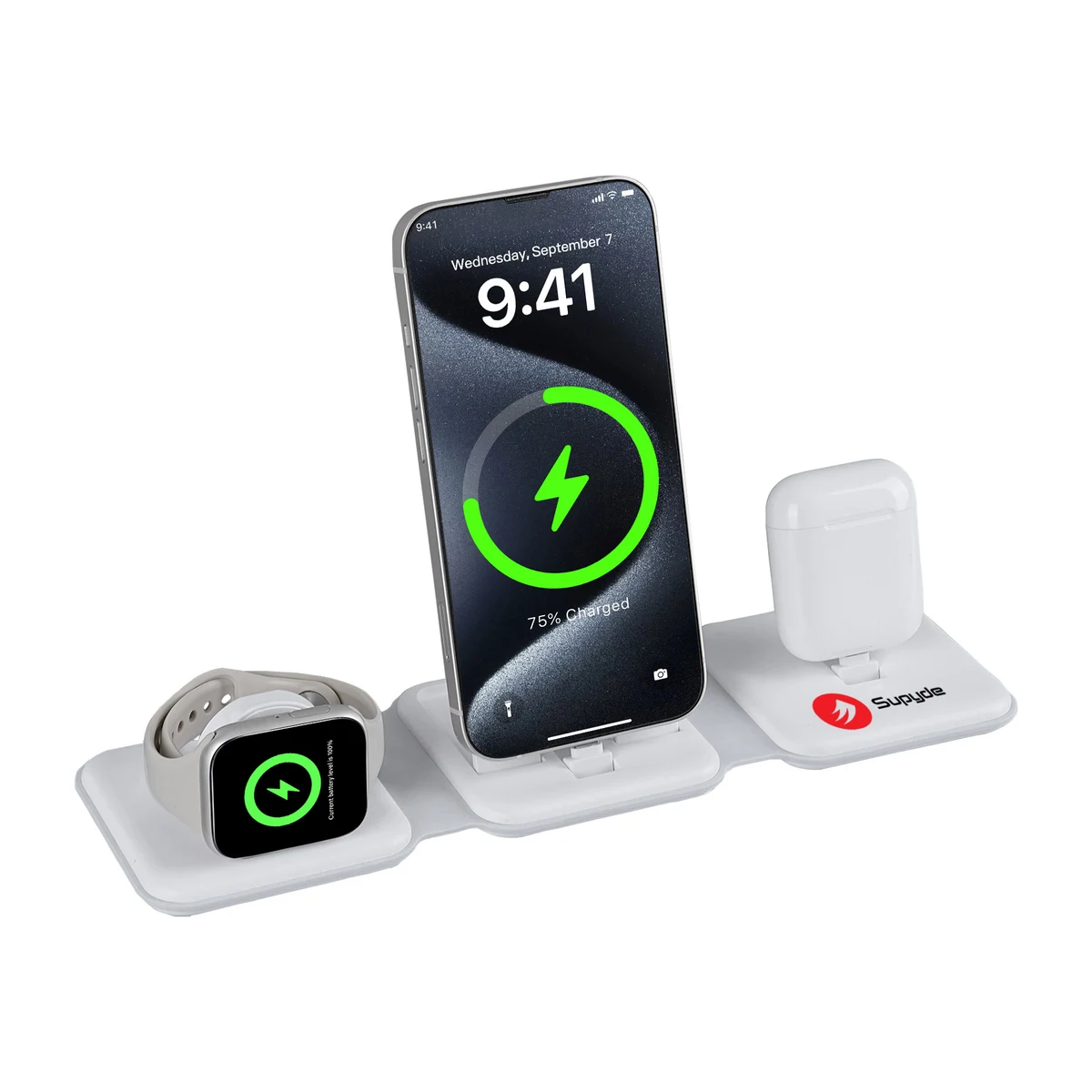 3-in-1 10W Foldable Charging Dock 1