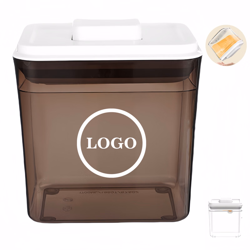 1.7L Plastic Push-Type Airtight Food Container