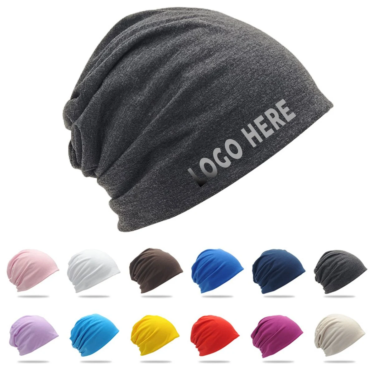 Classic Unisex Solid Color Beanie 1