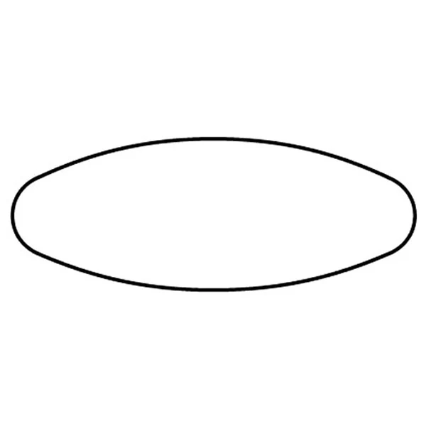 Long Oval Magnet - Full Color 1