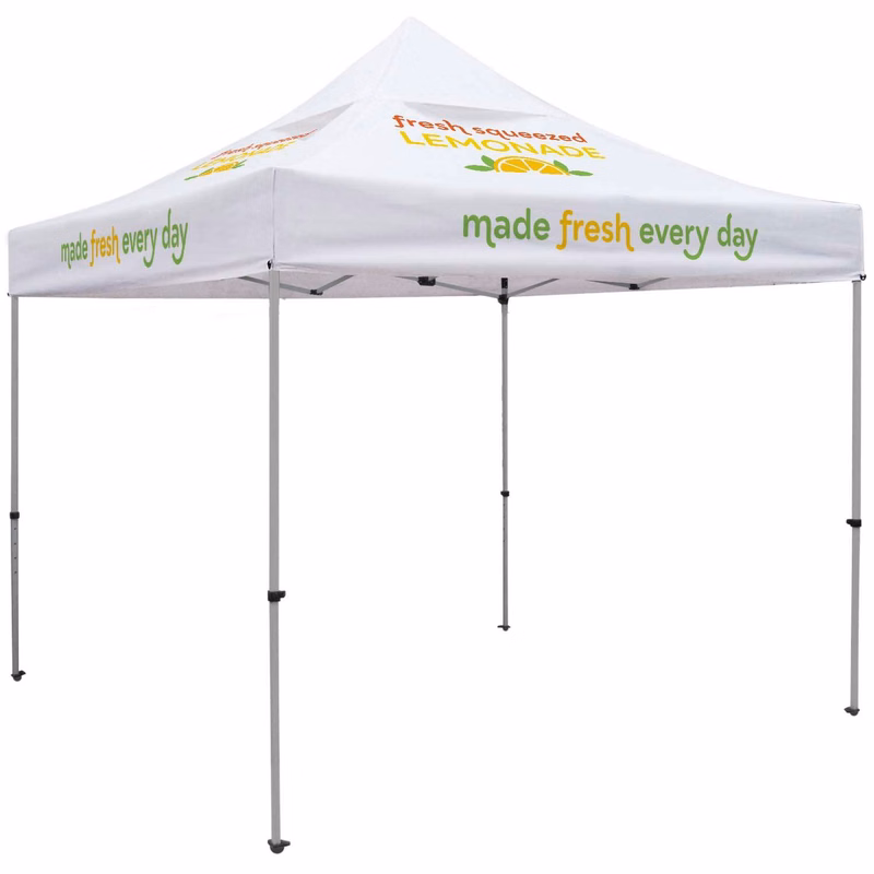 10' Premium Tent Kit with Vented Canopy (Imprinted, 4 Locations)