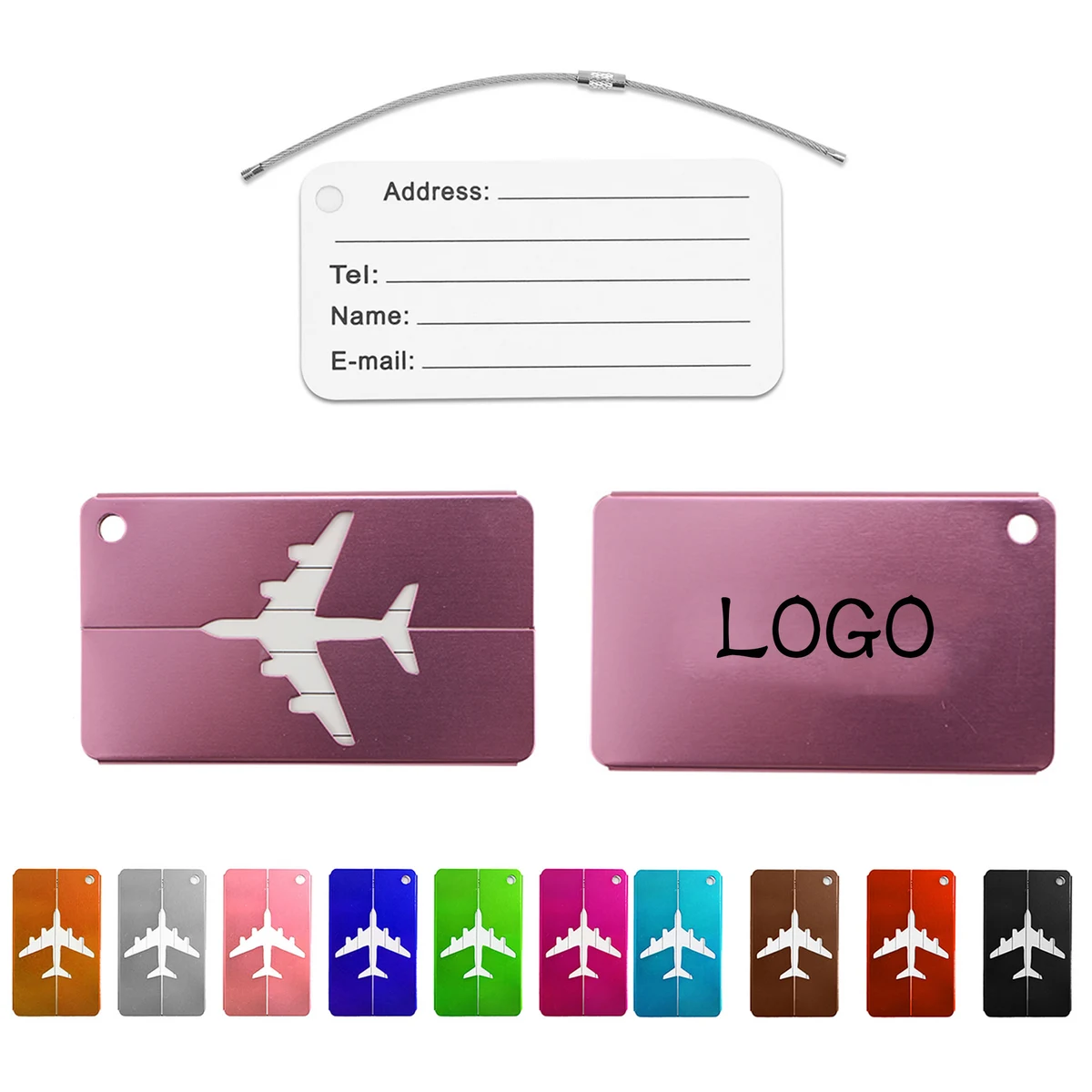 Aluminum Alloy Luggage Registration And Listing 1