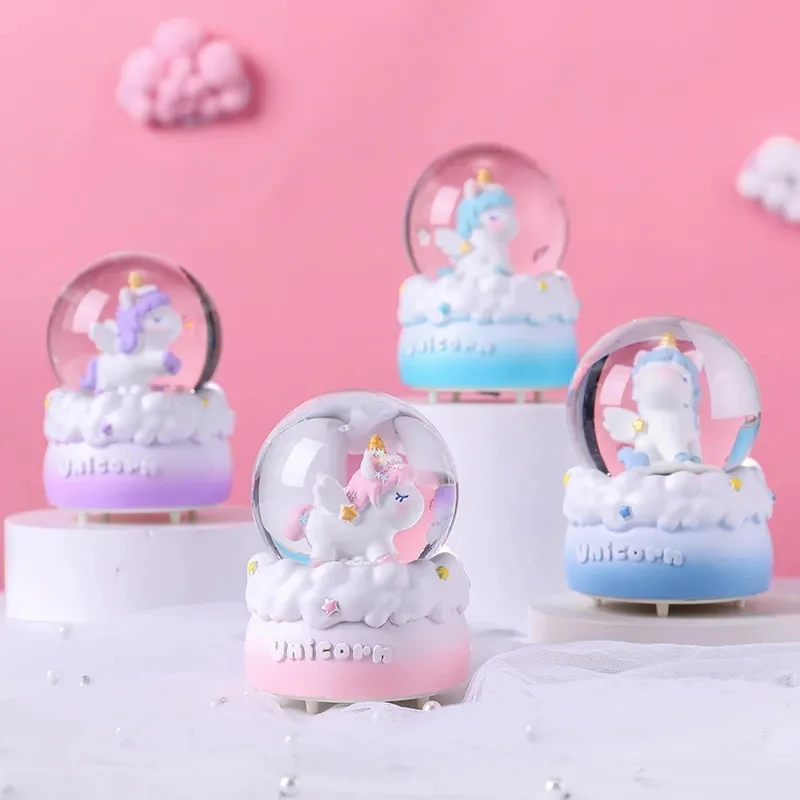 Unicorn Luminous Trumpet Crystal Ball 1