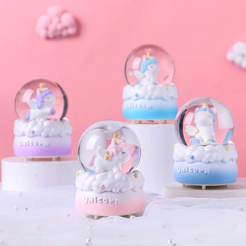 Unicorn Luminous Trumpet Crystal Ball